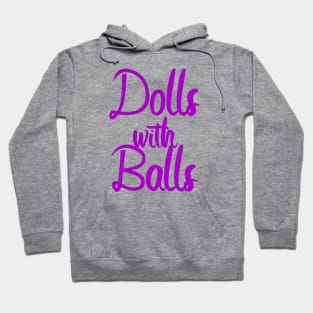 Bowling dolls with balls Hoodie